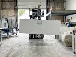 Solid White Worktop Offcut | 1950x720x30mm | 593