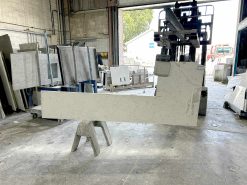 Carrara Quartz L Worktop Offcut | 1770x435/870x550x20mm | 615