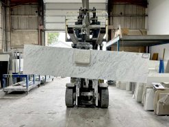 659 Bianco Carrara Marble Worktop Offcut - 1800x400x20mm