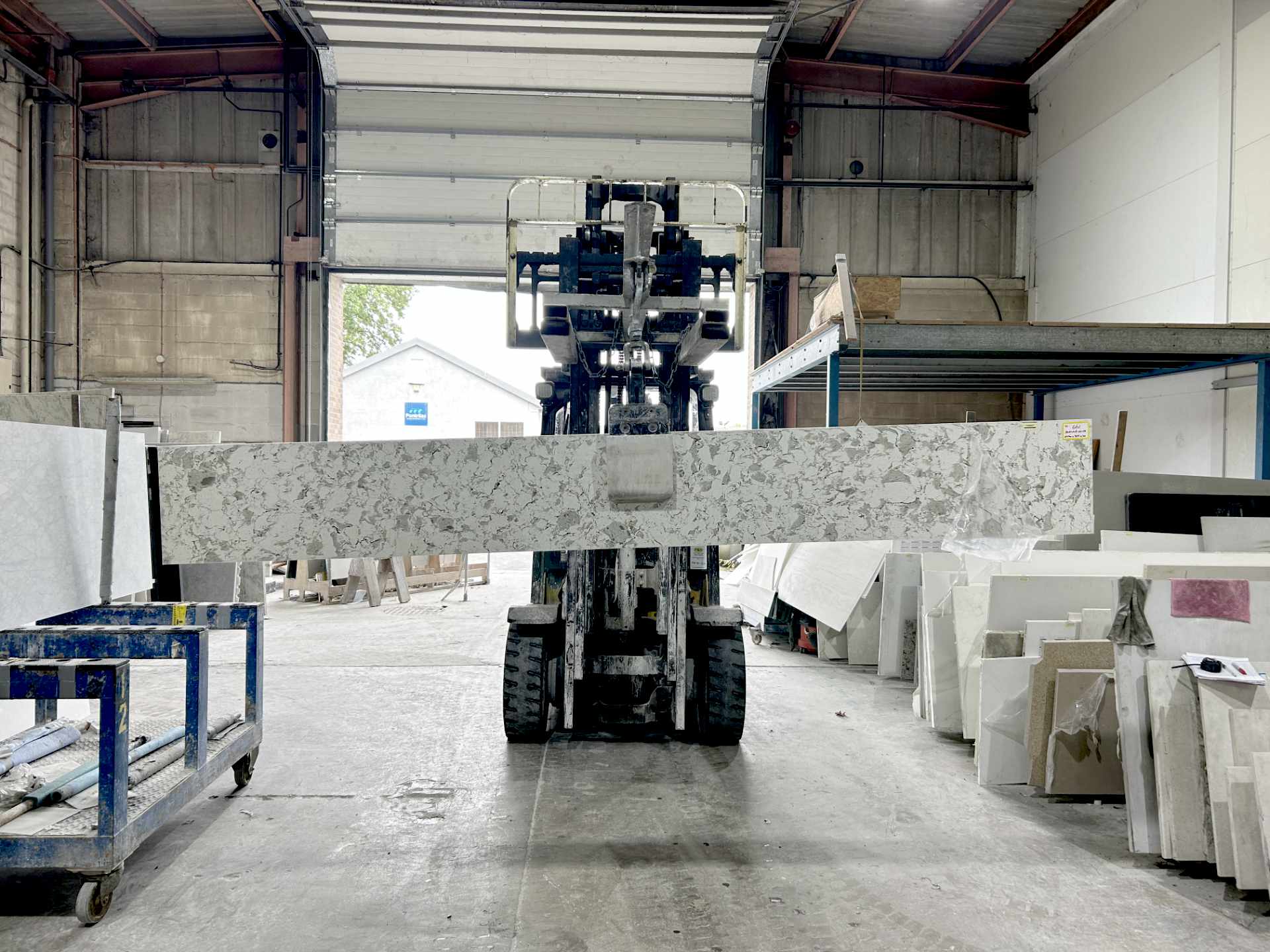 661 Alaska White Worktop Offcut - 2970x355x20mm